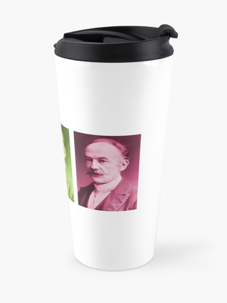 Alternate view of Thomas Hardy, English novelist and poet. Travel Mug