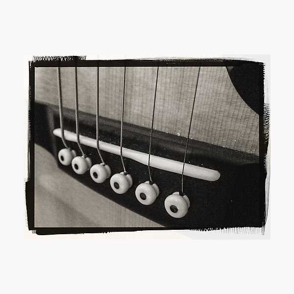 Strum me Photographic Print