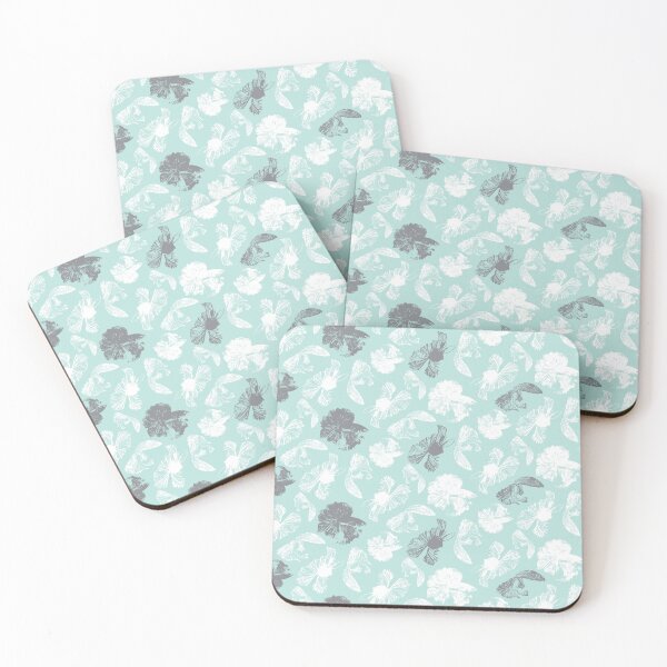Item preview, Beta Fish - Mint Charcoal designed and sold by Beth Thompson.