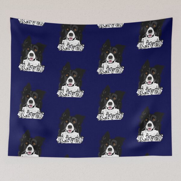 Item preview, Border Collie River Fun designed and sold by Willyboy16.
