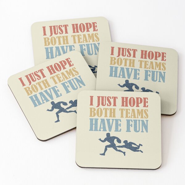 Item preview, I Just Hope Both Teams Have Fun Rugby Mom Fan designed and sold by d247.