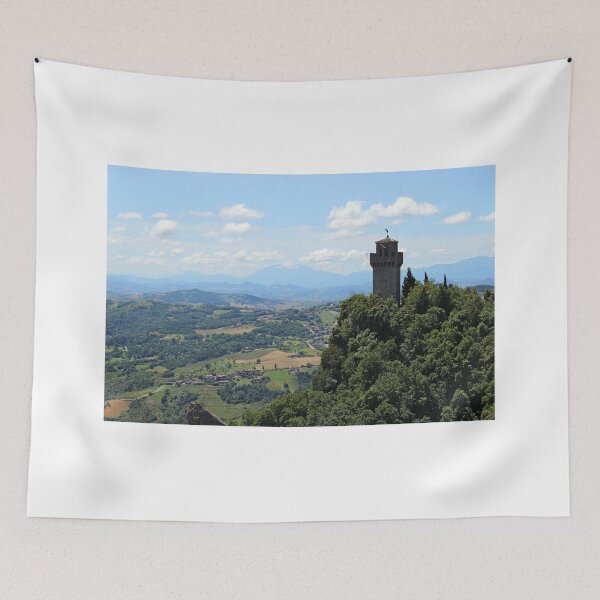 Item preview, Montale the third Tower San Marino landscape designed and sold by goceris.