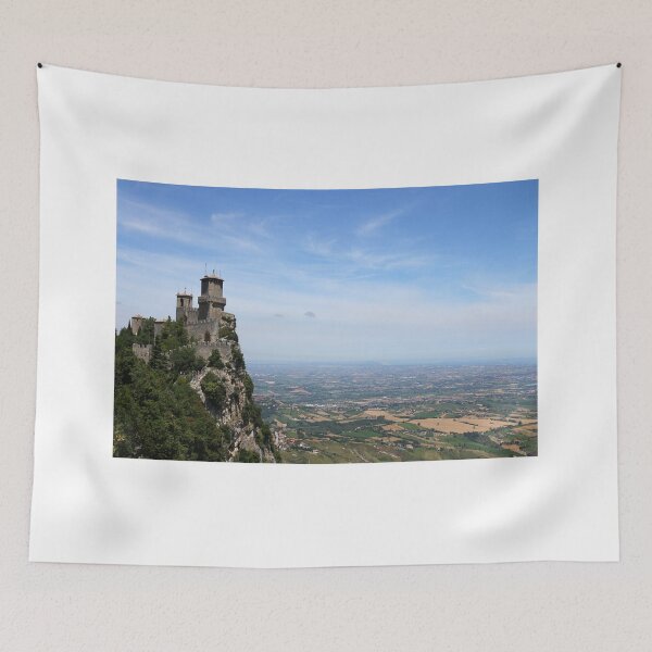 Item preview, San Marino fortress and towers landscape Italy designed and sold by goceris.