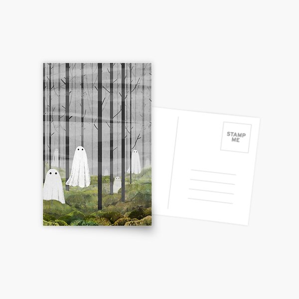 The Woods are full of ghosts Postcard