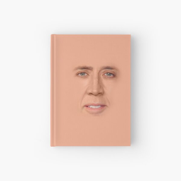 nicolas cage - Face Hardcover Journal