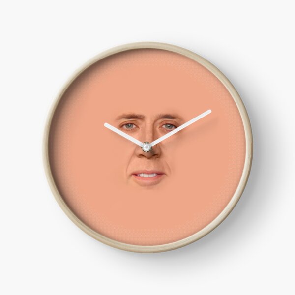nicolas cage - Face Clock