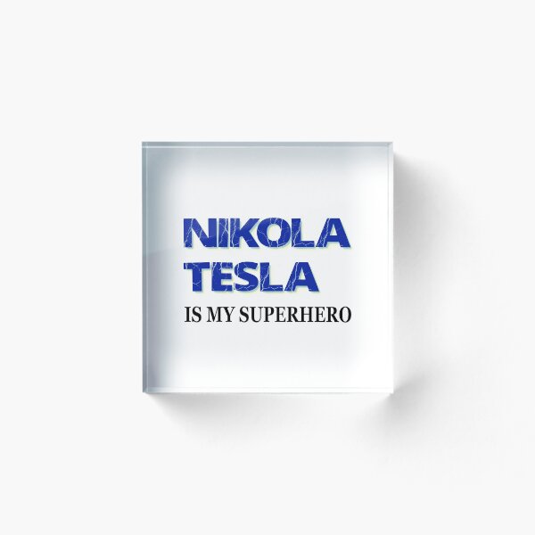Artikelvorschau, Nikola Tesla ist mein Superheld entworfen und verkauft von Almdrs.