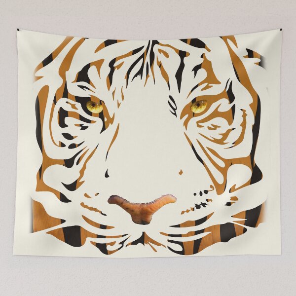 Item preview, Tiger Face designed and sold by BigAl3D.