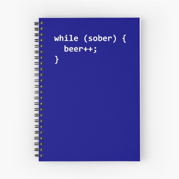 Item preview, While Sober Add Beer (white) designed and sold by Electric Fairy.