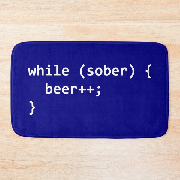 Item preview, While Sober Add Beer (white) designed and sold by Electric Fairy.