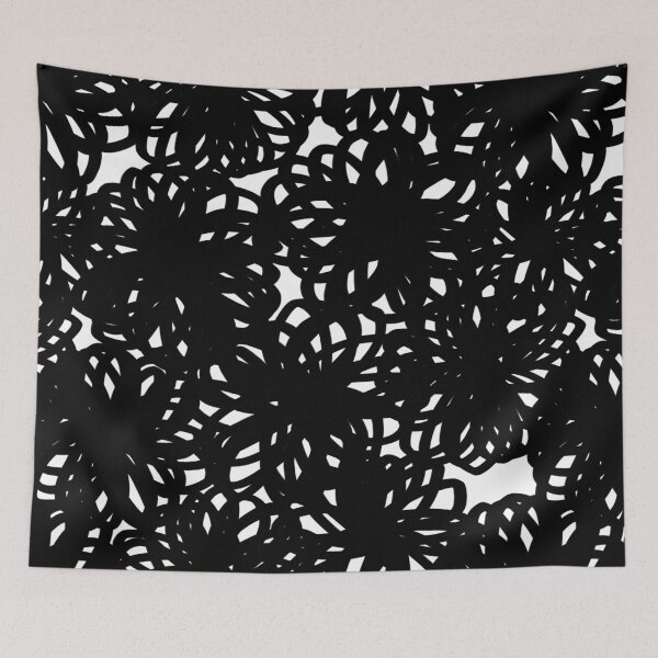 Item preview, Bold Scribble Floral designed and sold by The Wellington Boot.
