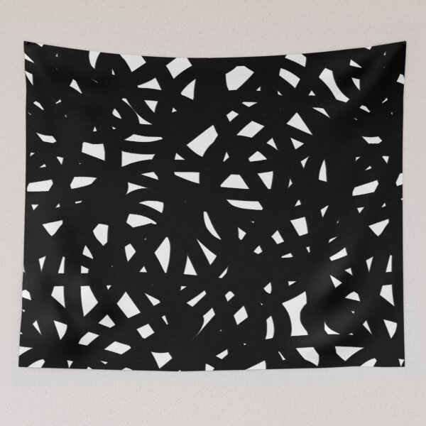 Item preview, Black & White Freeform designed and sold by The Wellington Boot.