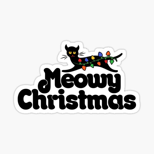 Item preview, Meowy Christmas designed and sold by Boog Monst .
