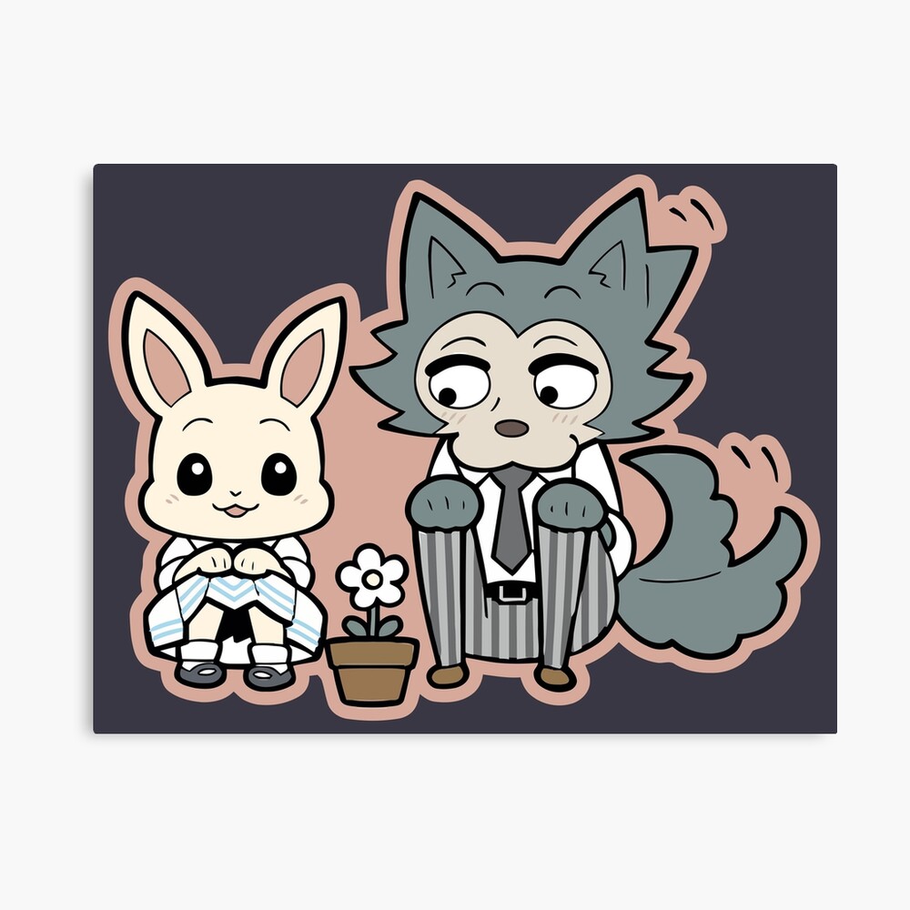 Beastars- Legosi and Haru