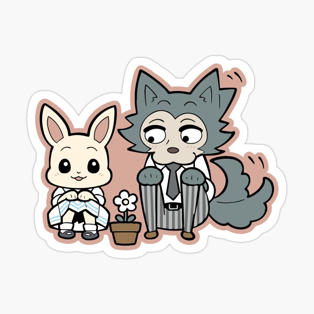 Beastars- Legosi and Haru