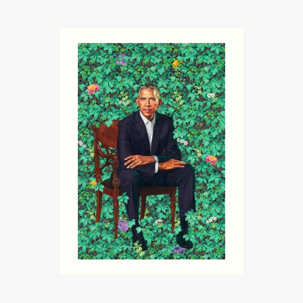 Obama Portrait Poster Art Print