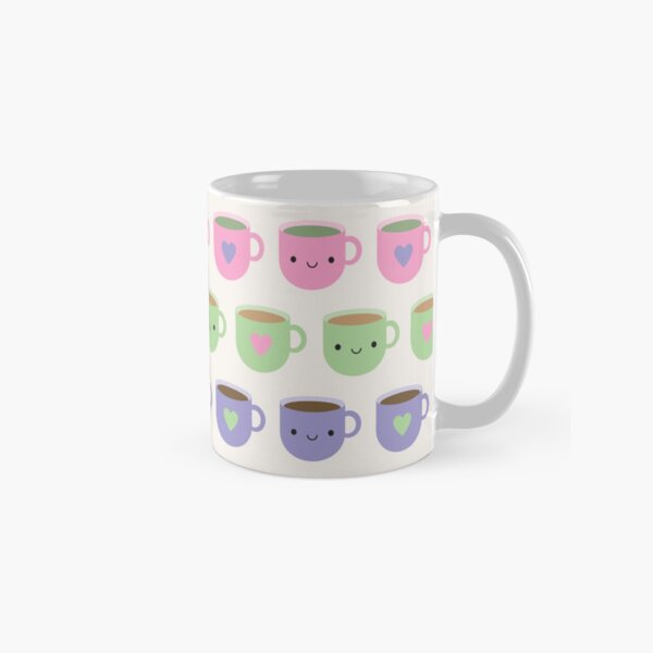 Time For Tea - Kawaii Cup of Tea Classic Mug