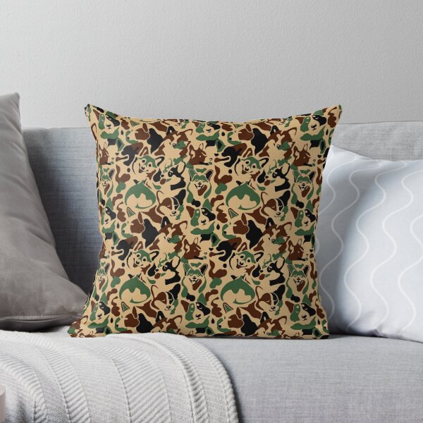 Pink Camo  Throw Pillow for Sale by BabyBootleg