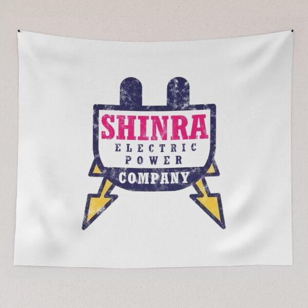 Item preview, Shinra Electric Power Company designed and sold by StebopDesigns.