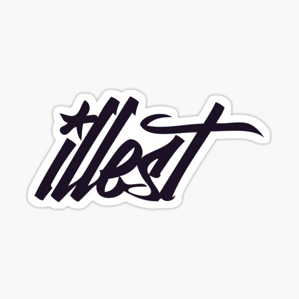 Illest Logo Stickers for Sale | Redbubble