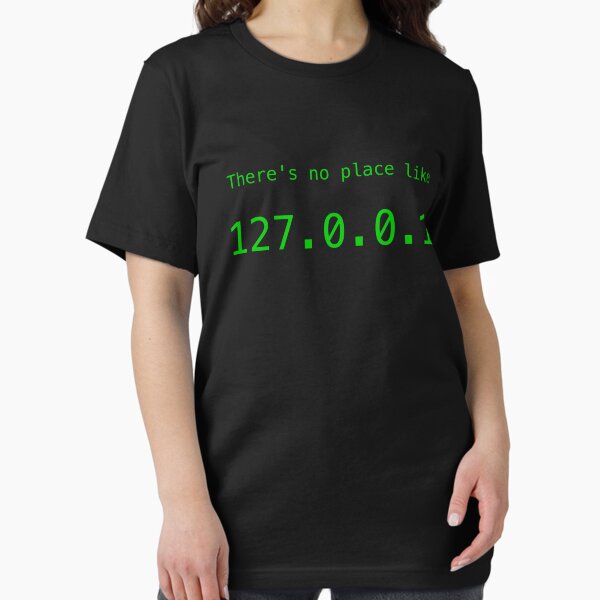 Item preview, There's no place like 127.0.0.1 - Green Text Design  designed and sold by noodledesigns.