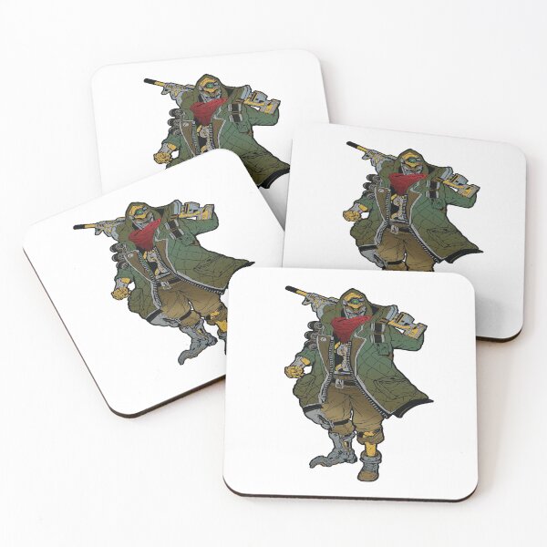 FL4K The Beastmaster Borderlands 3 Rakk Attack! Coasters (Set of 4)