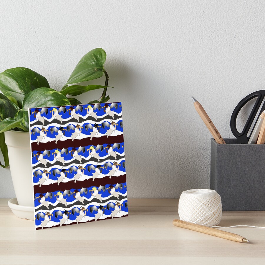 Item preview, Art Board Print designed and sold by bloomingvine.