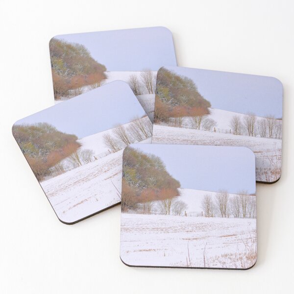 Item preview, The field gate in winter designed and sold by Paul Dominic Gray.