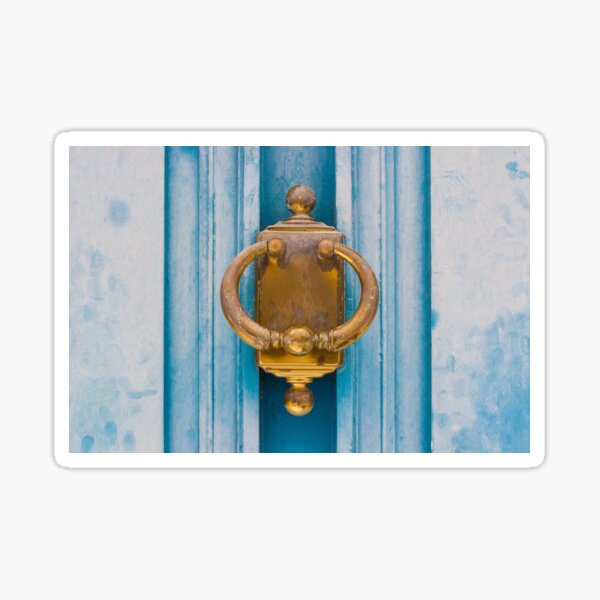 Bleu d'Or © SolSo Photografée Sticker