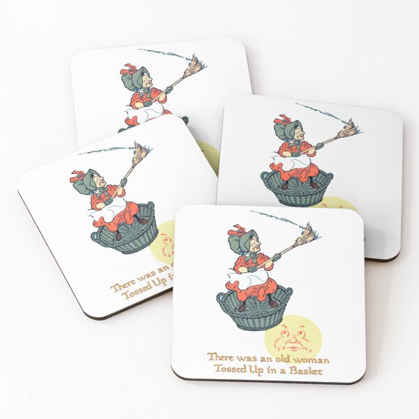 Item preview, THERE WAS AN OLD WOMAN TOSSED UP IN A BASKET (#1) designed and sold by johndhalsted.