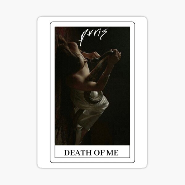 PVRIS tarot card death of me Sticker
