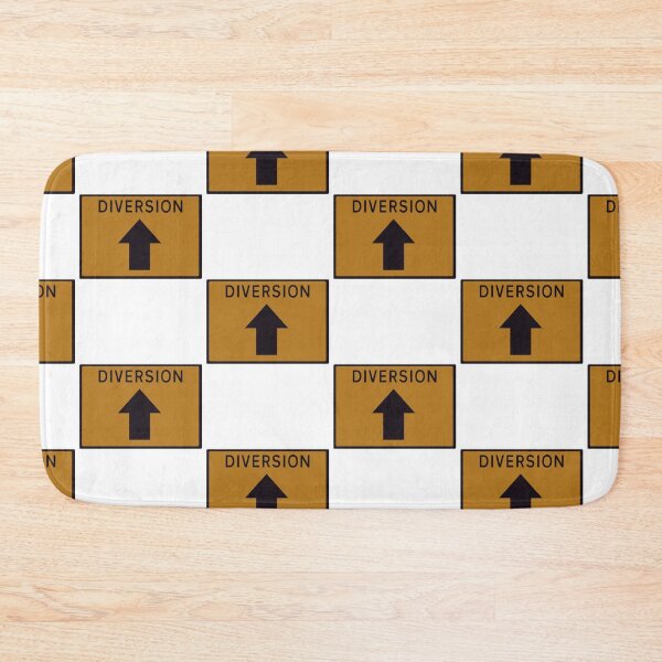 Item preview, Diversion above road sign designed and sold by funkyworm.