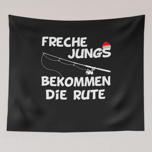 Artikelvorschau, Weihnachten - Freche Jungs bekommen die Rute   entworfen und verkauft von dm4design.