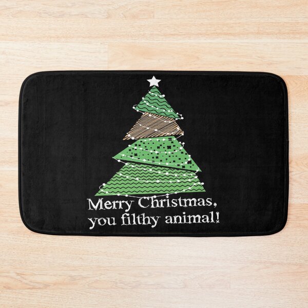 Item preview, Christmas - Merry Christmas you filthy animal! designed and sold by dm4design.