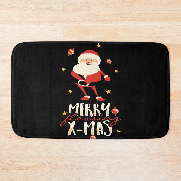 Item preview, Merry flossing X-Mas - Dancing Santa Claus designed and sold by dm4design.