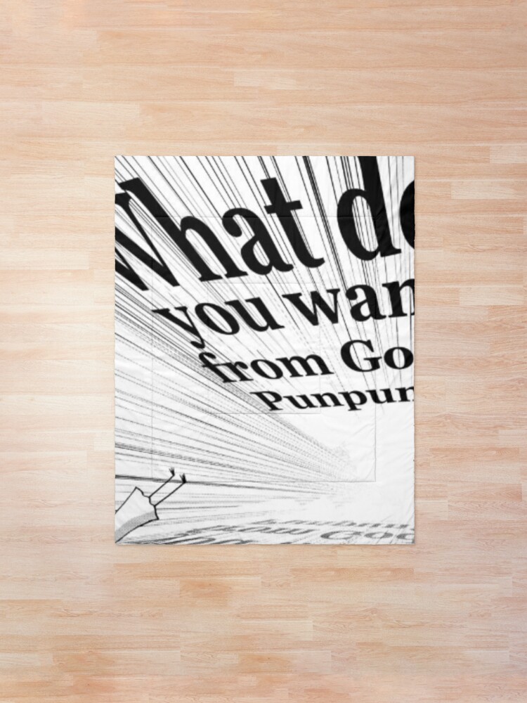 What Do You Want From God Comforter By Coxaboba Redbubble