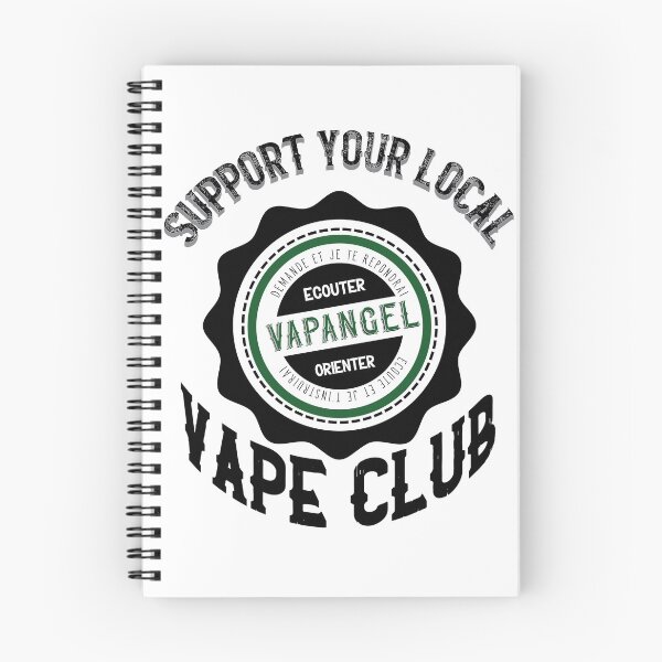 Aperçu de l'œuvre support your local vape club créée et vendue par vapapapa.