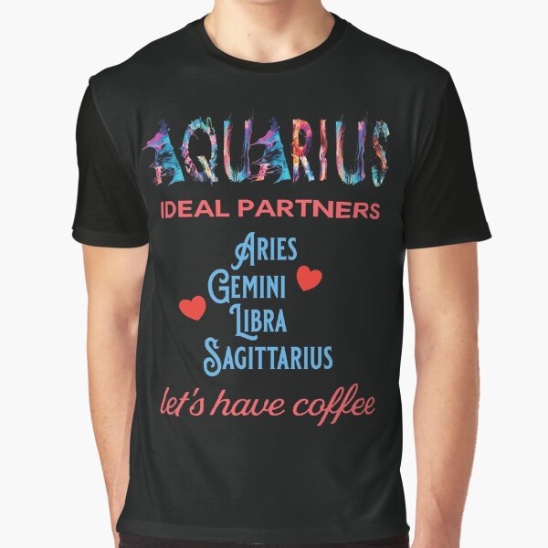 Aquarius Ideal Partners Graphic T-Shirt