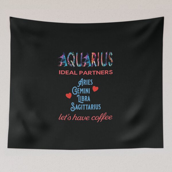 Item preview, Aquarius Ideal Partners designed and sold by Mia Harper Design.