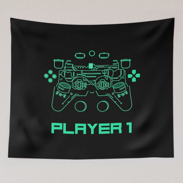 Item preview, Player 1 designed and sold by KionaDesign.