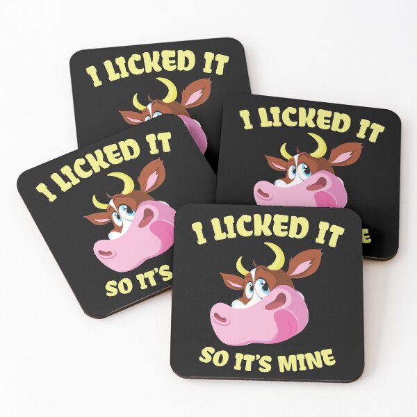 Item preview, Cattle Gift - Cow Farmer Gift - I Licked It So It's Mine - Funny Cow Lover designed and sold by kntranhoang.
