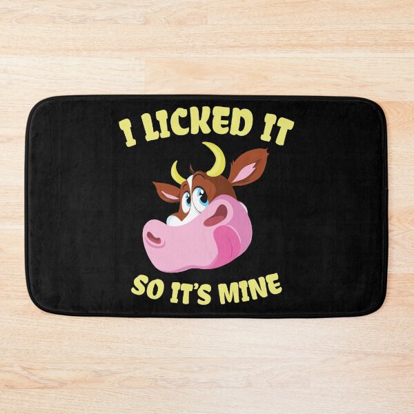Item preview, Cattle Gift - Cow Farmer Gift - I Licked It So It's Mine - Funny Cow Lover designed and sold by kntranhoang.