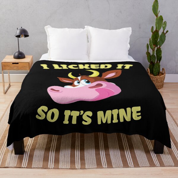 Item preview, Cattle Gift - Cow Farmer Gift - I Licked It So It's Mine - Funny Cow Lover designed and sold by kntranhoang.