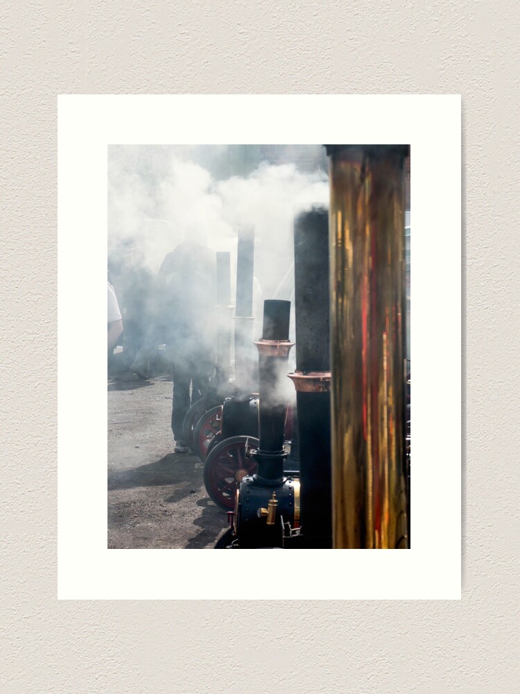 Alternate view of Steamy little ones Art Print