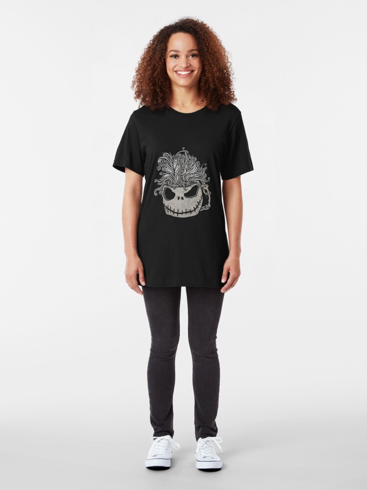 Alternate view of Nightmare Before Coffee Slim Fit T-Shirt