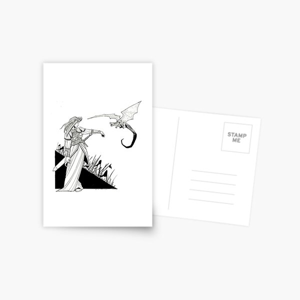 The Dragon Queen Postcard