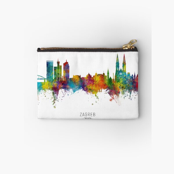 Item preview, Zagreb Croatia Skyline designed and sold by ArtPrints.