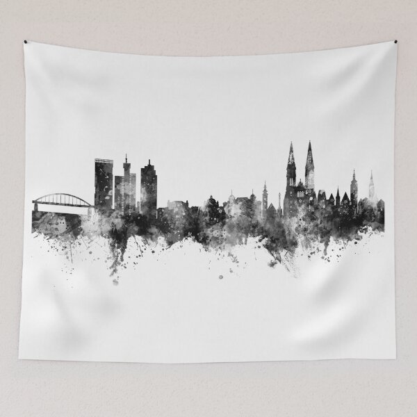 Item preview, Zagreb Croatia Skyline designed and sold by ArtPrints.
