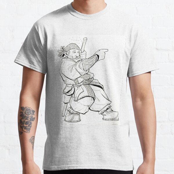 The Drunken Dwarf Fistfighter Classic T-Shirt