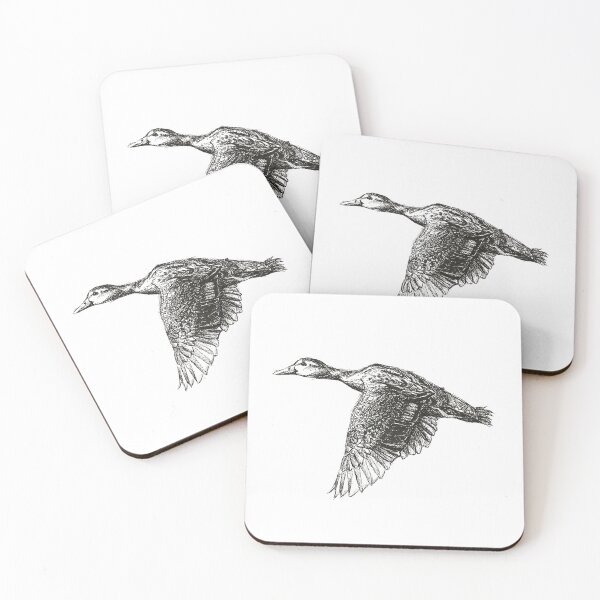 Item preview, Drawing of duck designed and sold by Oondine.